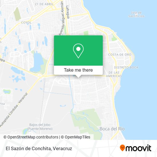 El Sazón de Conchita map