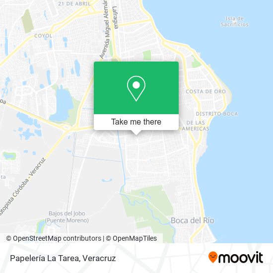 Papelería La Tarea map