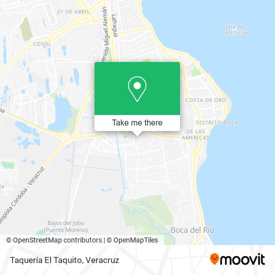 Taquería El Taquito map