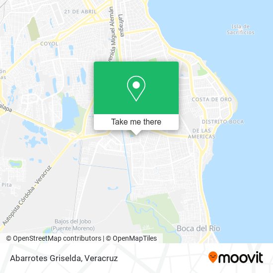 Mapa de Abarrotes Griselda
