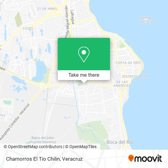 Mapa de Chamorros El Tío Chilin