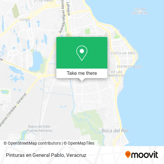 Pinturas en General Pablo map
