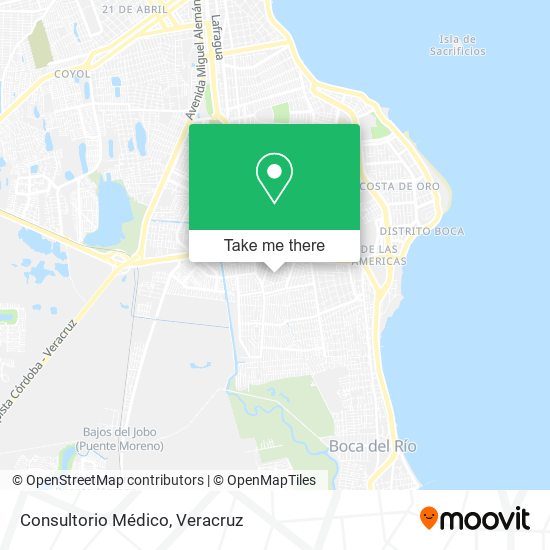 Consultorio Médico map