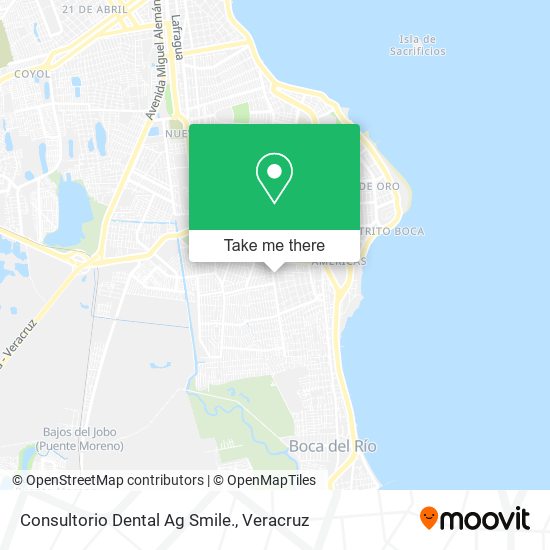 Consultorio Dental Ag Smile. map