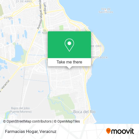 Mapa de Farmacias Hogar