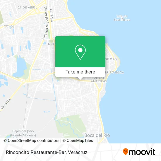 Rinconcito Restaurante-Bar map