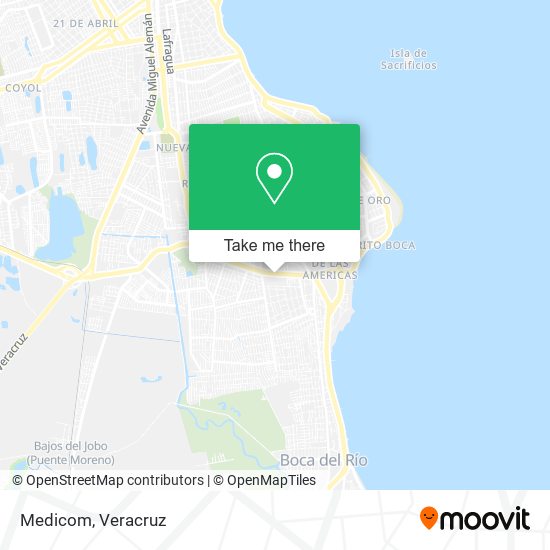 Mapa de Medicom