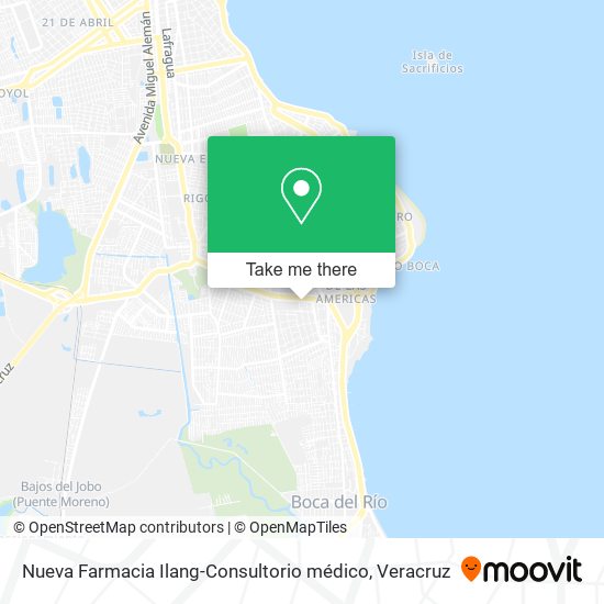 Nueva Farmacia Ilang-Consultorio médico map