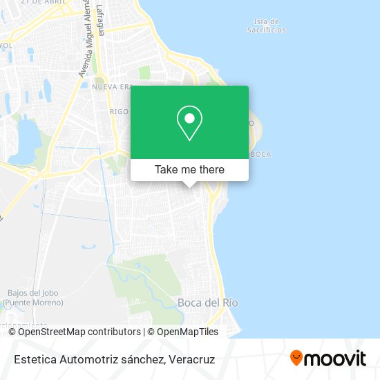 Estetica Automotriz sánchez map