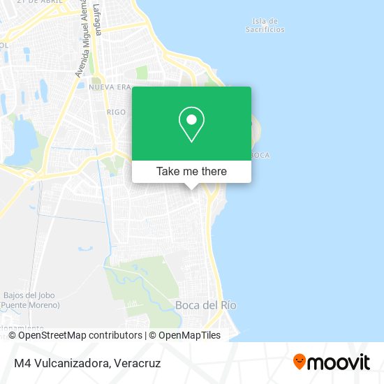 Mapa de M4 Vulcanizadora