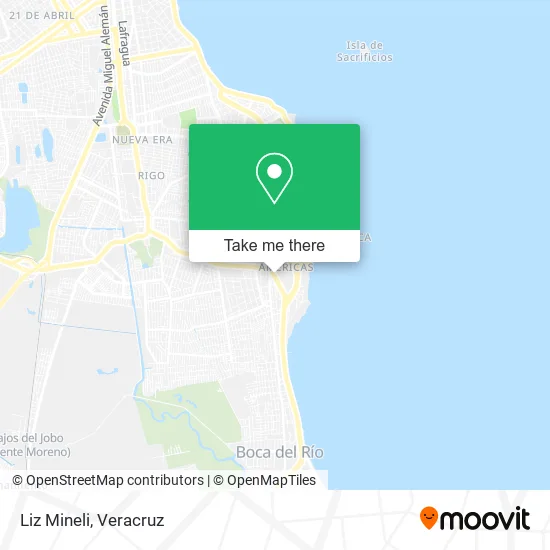 Liz Mineli map