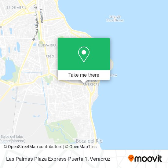Las Palmas Plaza Express-Puerta 1 map