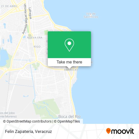 Felin Zapatería map