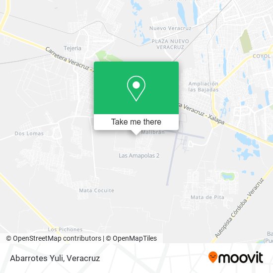 Mapa de Abarrotes Yuli