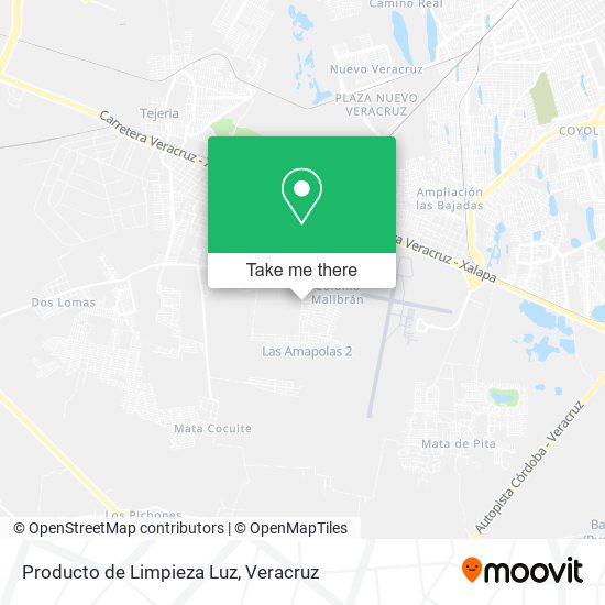 Mapa de Producto de Limpieza Luz