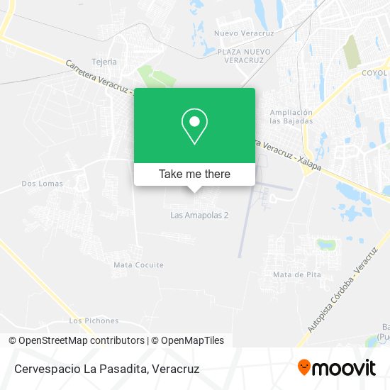 Mapa de Cervespacio La Pasadita