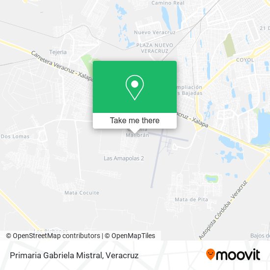 Primaria Gabriela Mistral map