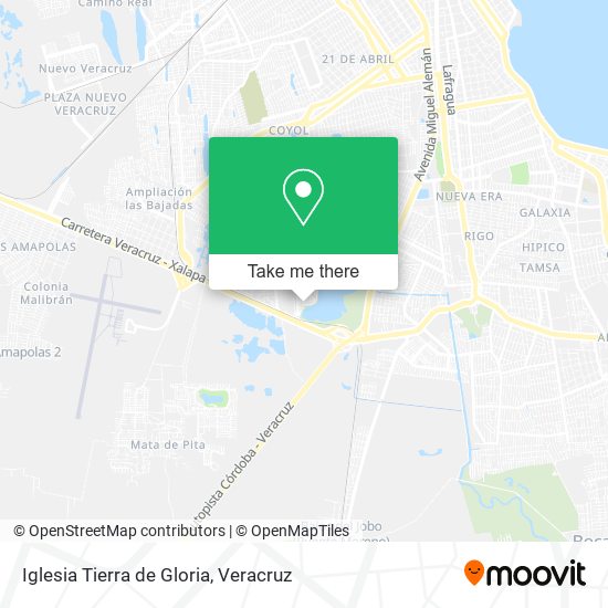 Iglesia Tierra de Gloria map