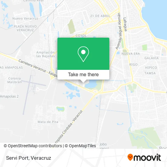 Servi Port map