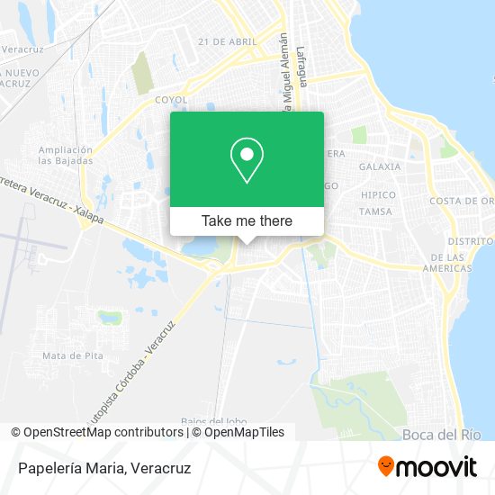 Mapa de Papelería Maria