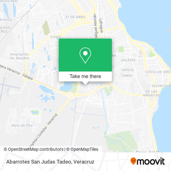 Abarrotes San Judas Tadeo map