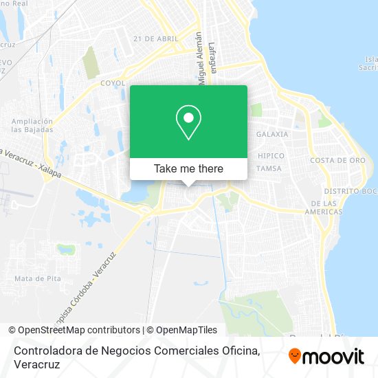Controladora de Negocios Comerciales Oficina map