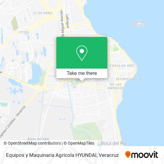 Equipos y Maquinaria Agrícola HYUNDAI map