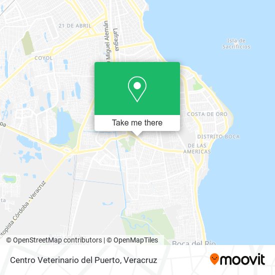Centro Veterinario del Puerto map