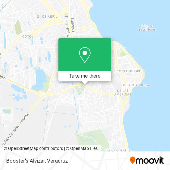 Mapa de Booster's Alvizar