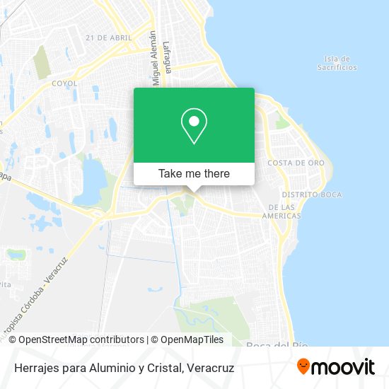 Herrajes para Aluminio y Cristal map