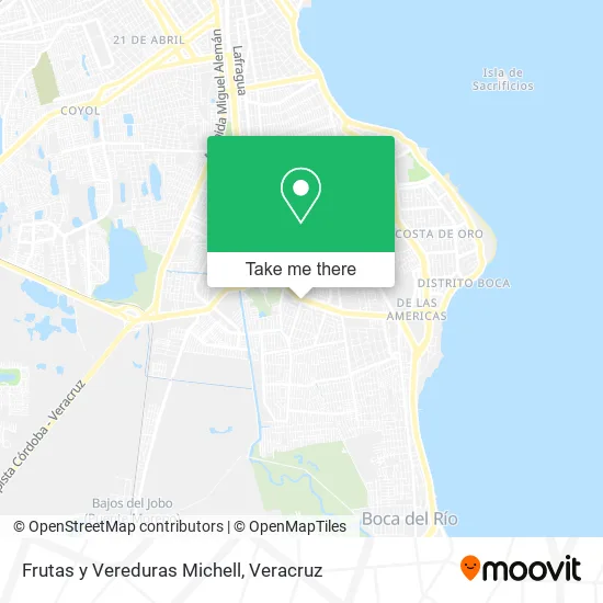 Frutas y Vereduras Michell map