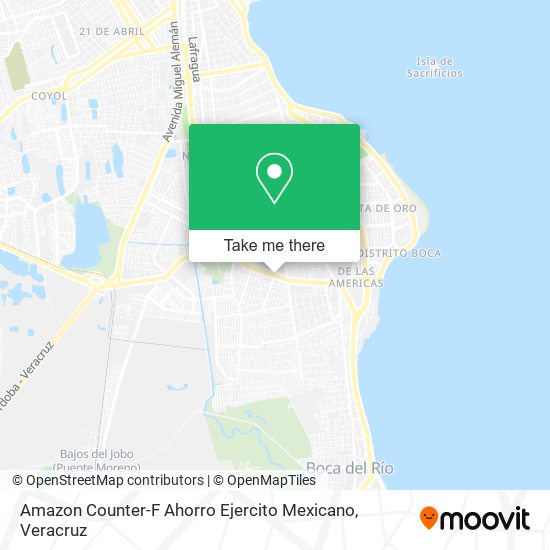Amazon Counter-F Ahorro Ejercito Mexicano map