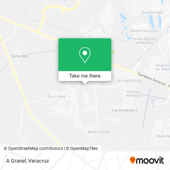 Mapa de A Granel