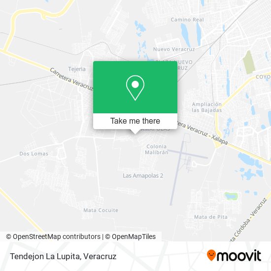 Mapa de Tendejon La Lupita