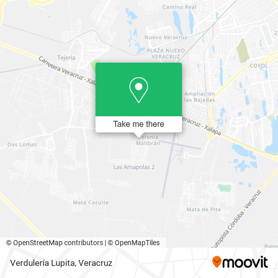 Verdulería Lupita map