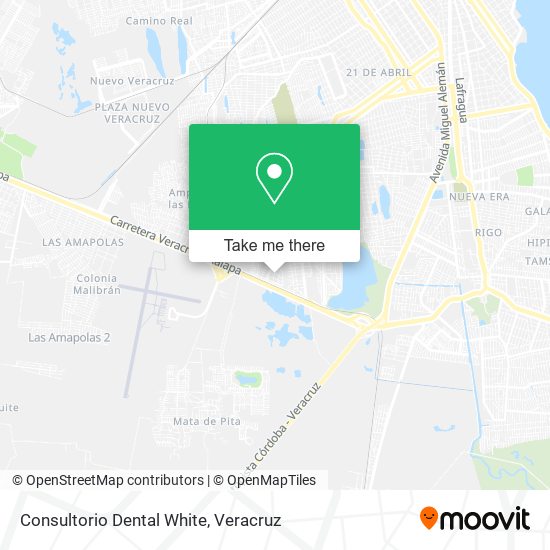 Mapa de Consultorio Dental White