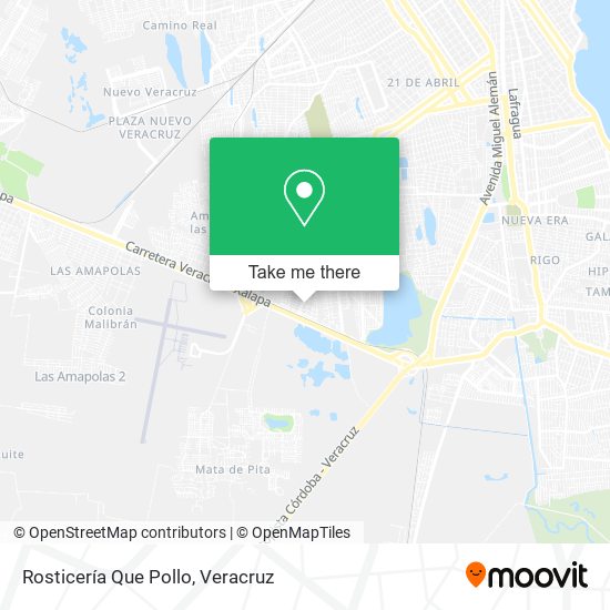 Rosticería Que Pollo map