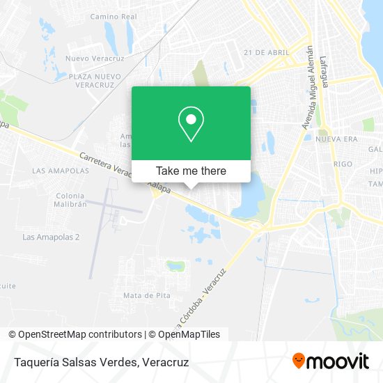 Taquería Salsas Verdes map