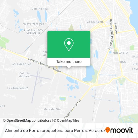 Mapa de Alimento de Perroscroqueteria para Perros