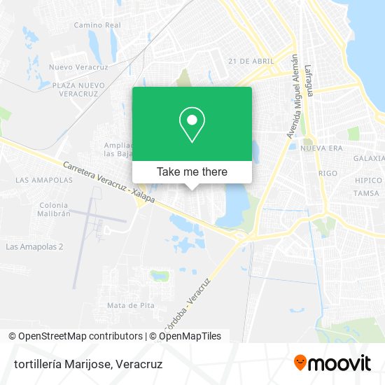 tortillería Marijose map