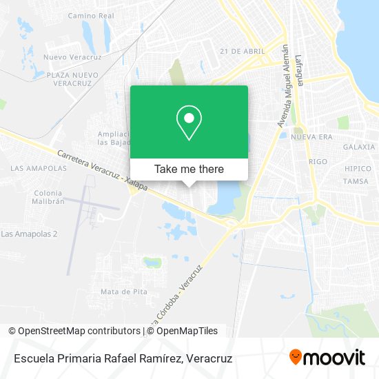 Escuela Primaria Rafael Ramírez map
