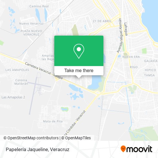 Mapa de Papelería Jaqueline