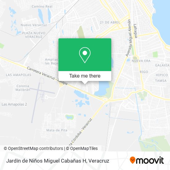 Jardín de Niños Miguel Cabañas H map