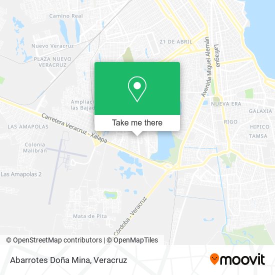 Mapa de Abarrotes Doña Mina