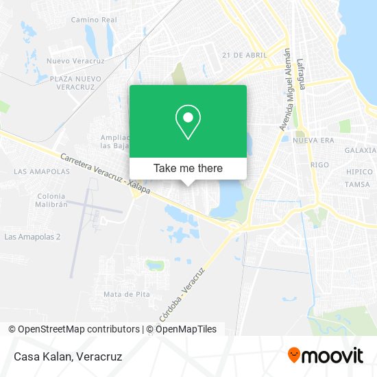 Mapa de Casa Kalan