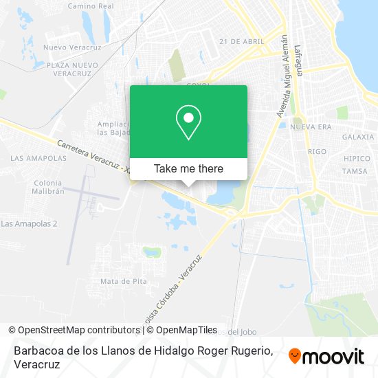 Mapa de Barbacoa de los Llanos de Hidalgo Roger Rugerio
