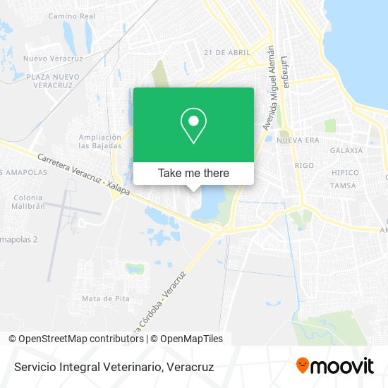 Servicio Integral Veterinario map