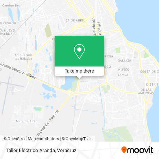 Taller Eléctrico Aranda map