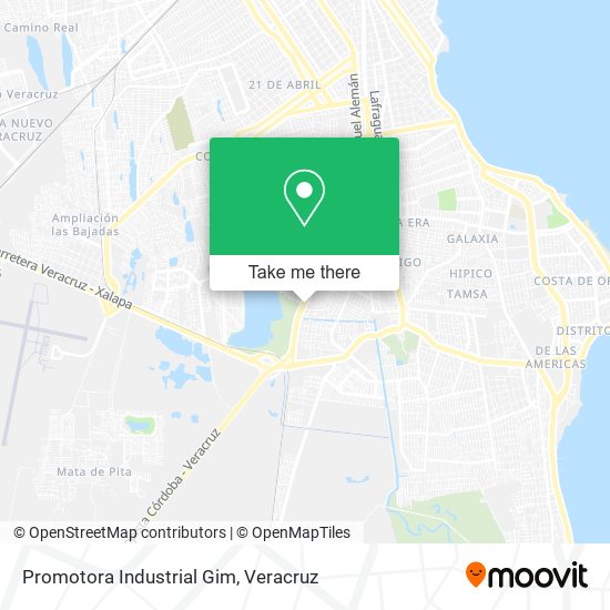 Promotora Industrial Gim map