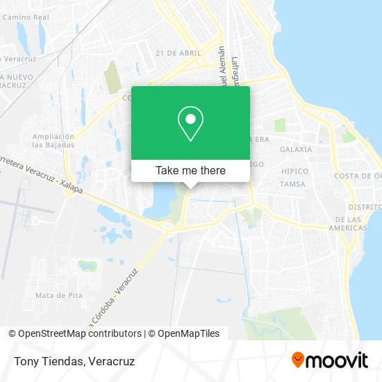 Tony Tiendas map